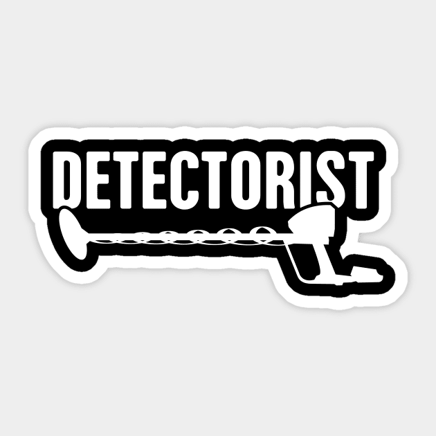 Detectorist | Funny Metal Detecting Sticker by MeatMan